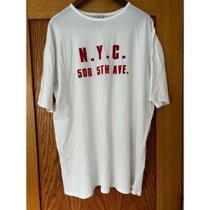 Zara w/b collection oversized T-shirt